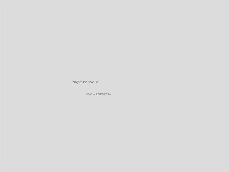 Voçoroca ativa em solo tropical