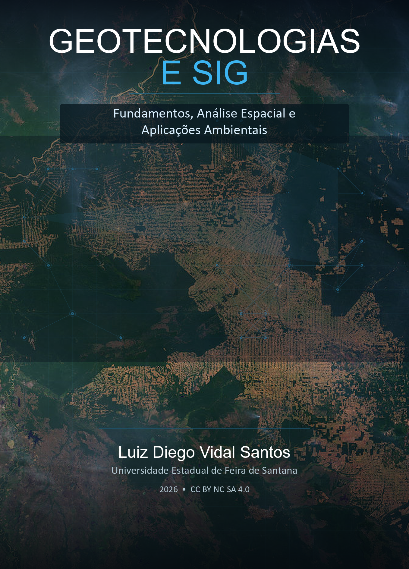 Capa do ebook Geotecnologias e Sistemas de Informação Geográfica