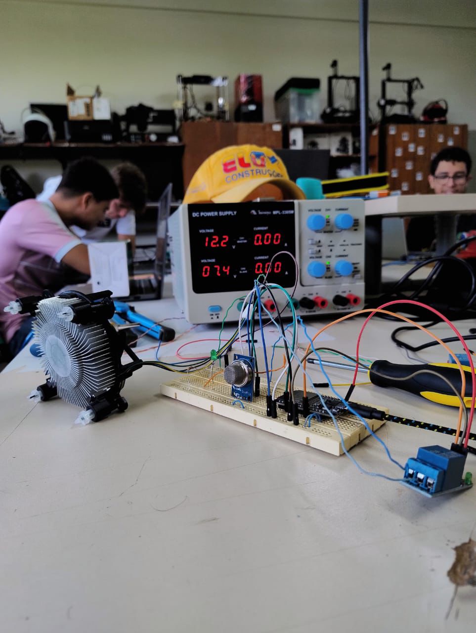 Sistema inteligente de monitoramento ambiental CLEANBONER