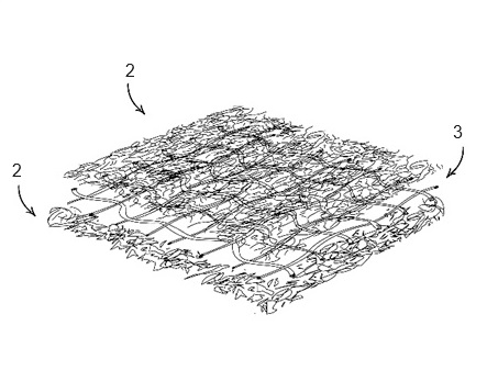 Geocomposto híbrido para proteção de solos